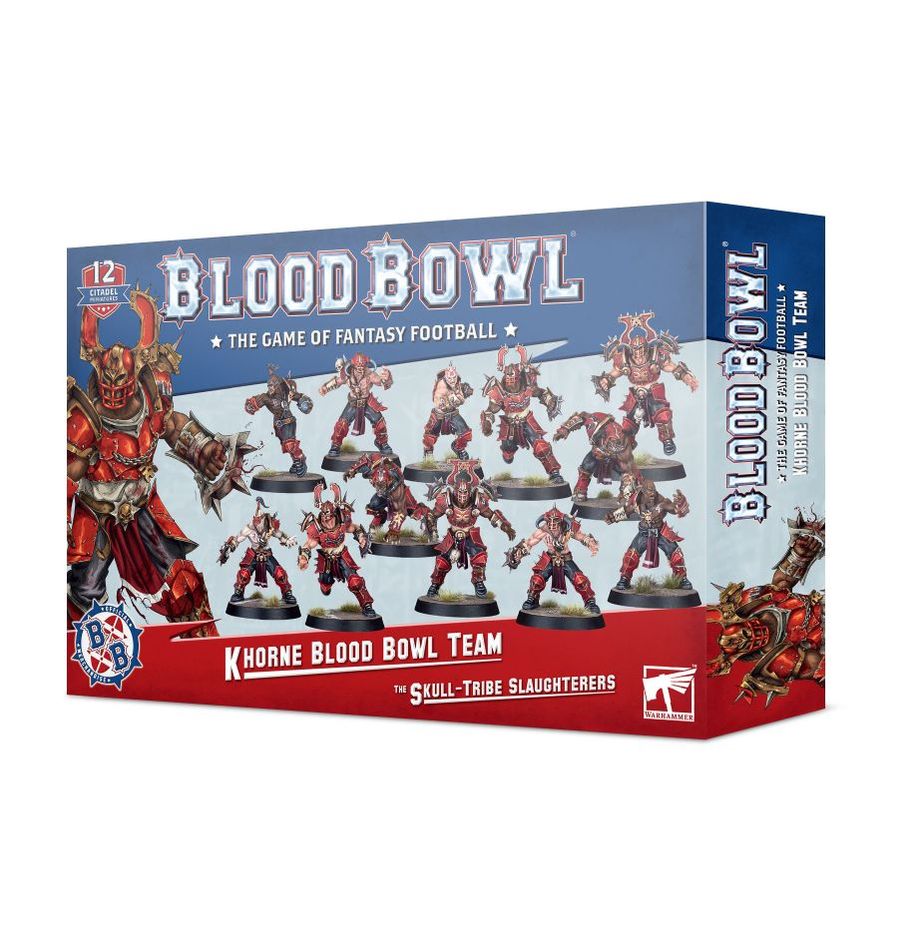 Games Workshop 202-19 - Blood Bowl - Khorne Team: Skull-Tribe Slaughteres