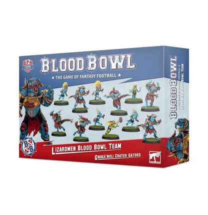 Games Workshop 200-74 - Blood Bowl - Lizardmen Team: Gwaka'moli Crater Gators
