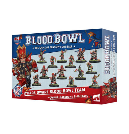 Games Workshop 201-11 - Blood Bowl - Chaos Dwarf Team: The Zharr-Naggrund Ziggurats