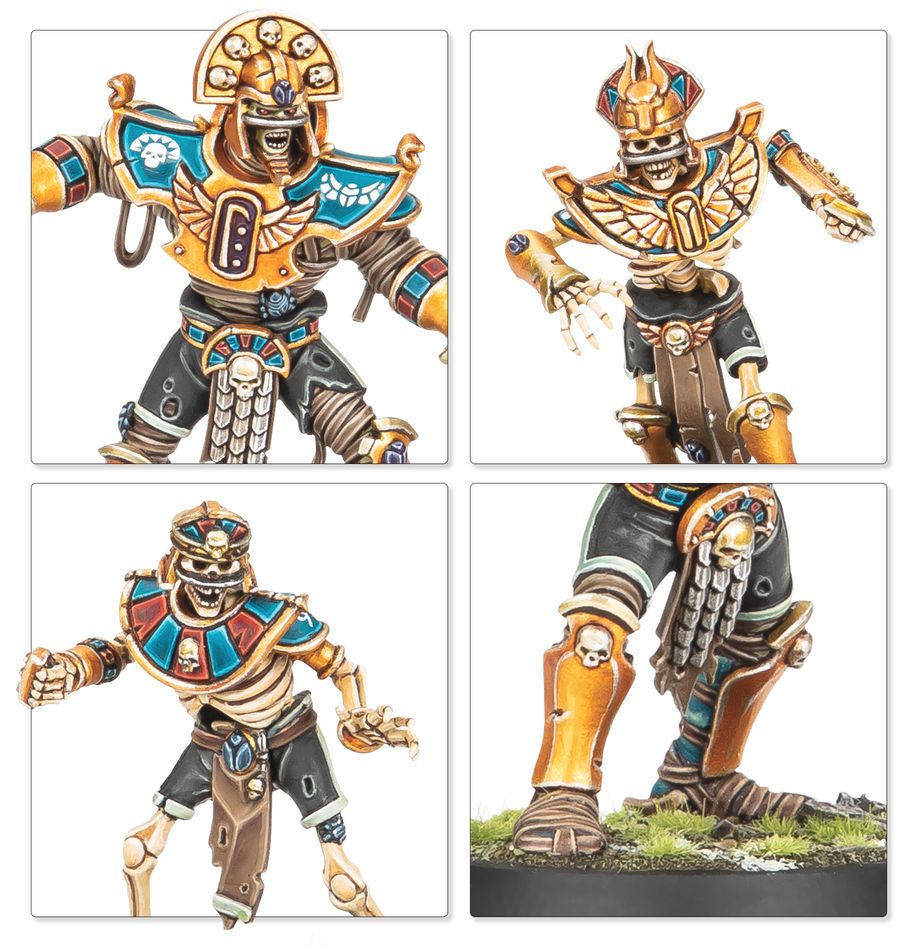 Games Workshop 202-52 - Blood Bowl - Tomb Kings Team: The Nehekhara Nightmares