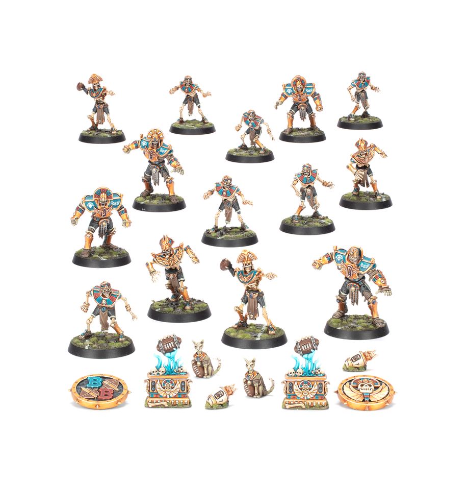 Games Workshop 202-52 - Blood Bowl - Tomb Kings Team: The Nehekhara Nightmares