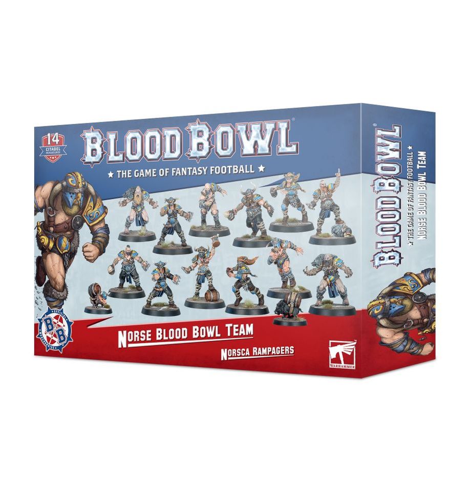 Games Workshop 202-24 - Blood Bowl - Norse Team: Norsca Rampagers