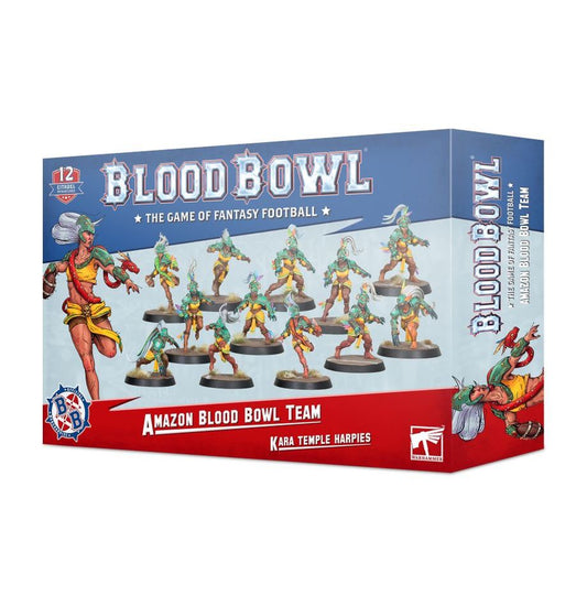 Games Workshop 202-26 - Blood Bowl - Amazon Team: Kara Temple Harpies