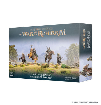 Games Workshop 30-89 - Middle-Earth Strategy Battle Game - Haleth & Hama, Princes of Rohan
