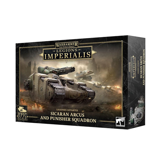 Games Workshop 03-68 - Legions Imperialis - Legiones Astartes: Sicaran Arcus and Punisher Squadron