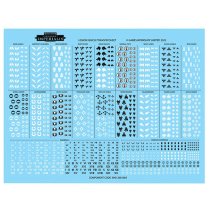 Games Workshop 03-65 - Legions Imperialis - Legiones Astartes: Sabre Strike Tank Squadron