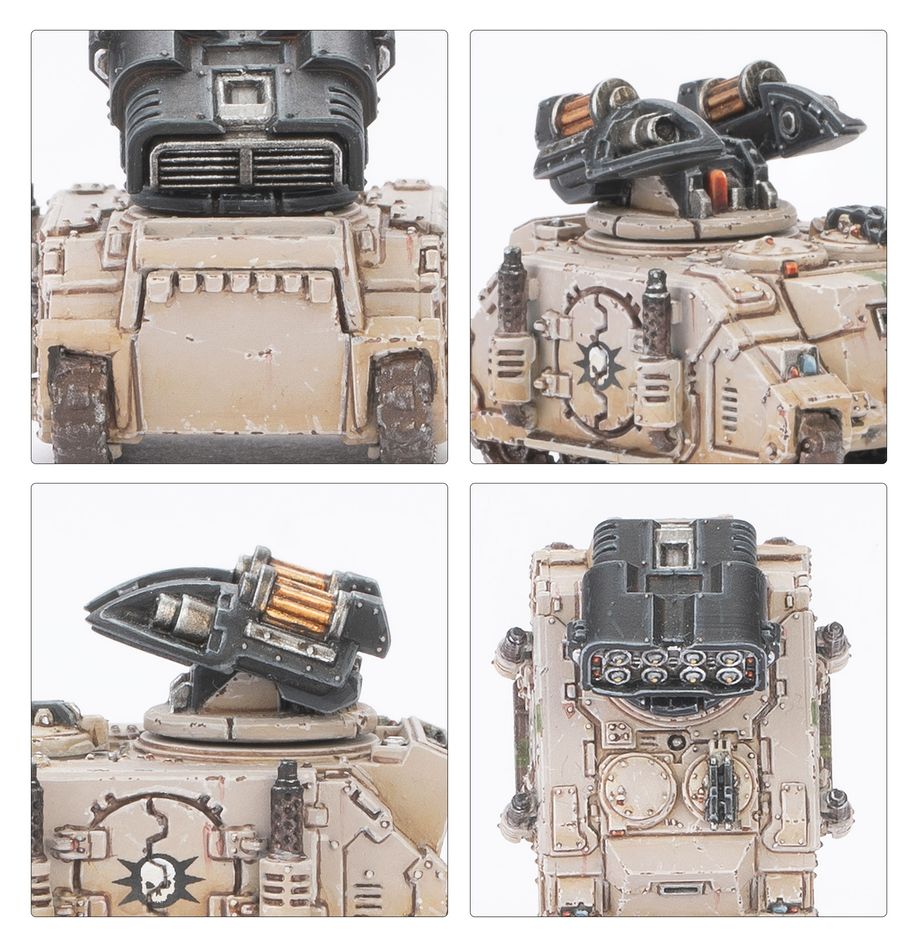 Games Workshop 03-94 - Legions Imperialis - Legiones Astartes: Whirlwind and Skorpius Missile Tank Squadron