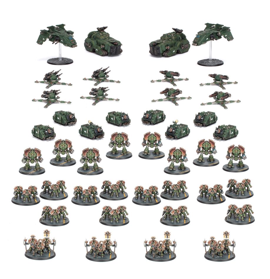 Games Workshop 03-104 - Legions Imperialis - Legiones Astartes: Saturnine Battle Group