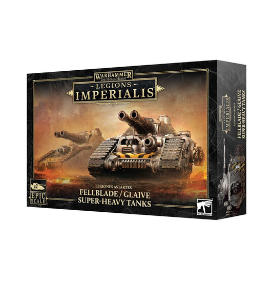 Games Workshop 03-95 - Legions Imperialis - Legiones Astartes: Fellblade and Glaive Super-Heavy Tanks