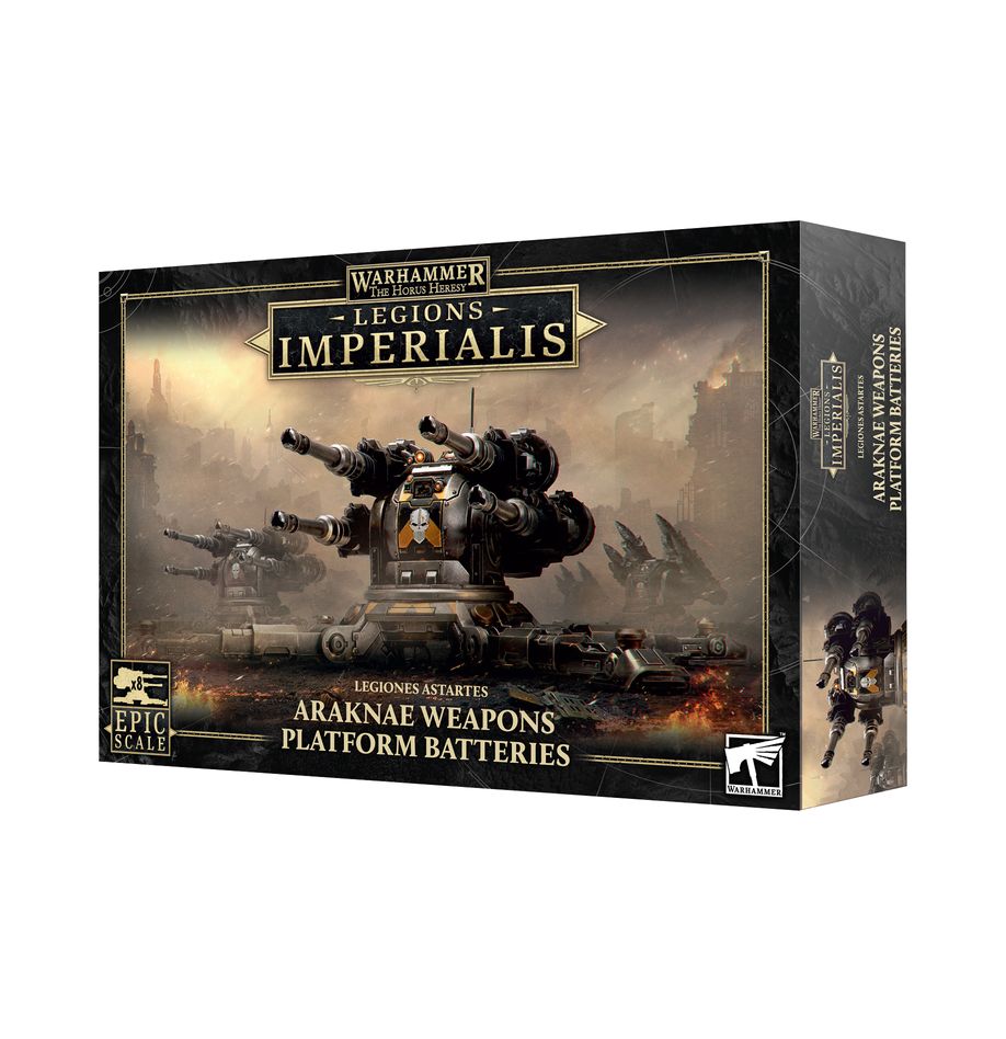 Games Workshop 03-101 - Legions Imperialis - Legiones Astartes: Araknae Weapons Platform Batteries