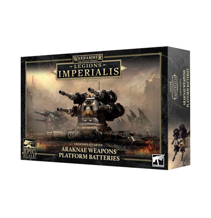 Games Workshop 03-101 - Legions Imperialis - Legiones Astartes: Araknae Weapons Platform Batteries