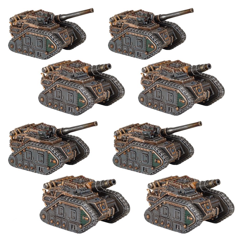 Games Workshop 03-16 - Legions Imperialis - Solar Auxilia: Medusas & Basilisks Batteries