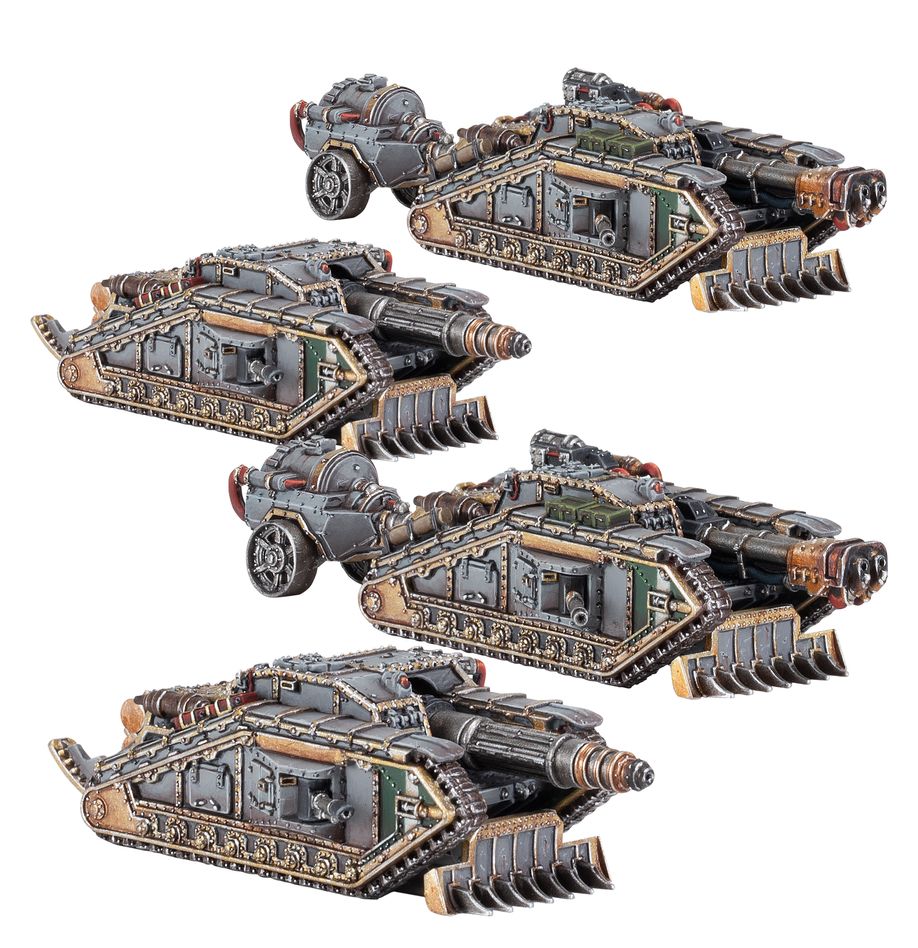 Games Workshop 03-57 - Legions Imperialis - Solar Auxilia: Malcador Infernus & Valdors Tank Destroyers