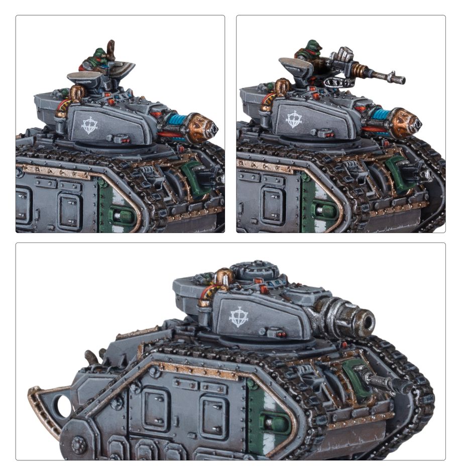 Games Workshop 03-64 - Legions Imperialis - Solar Auxilia: Leman Russ Executioner and Demolisher Squadron