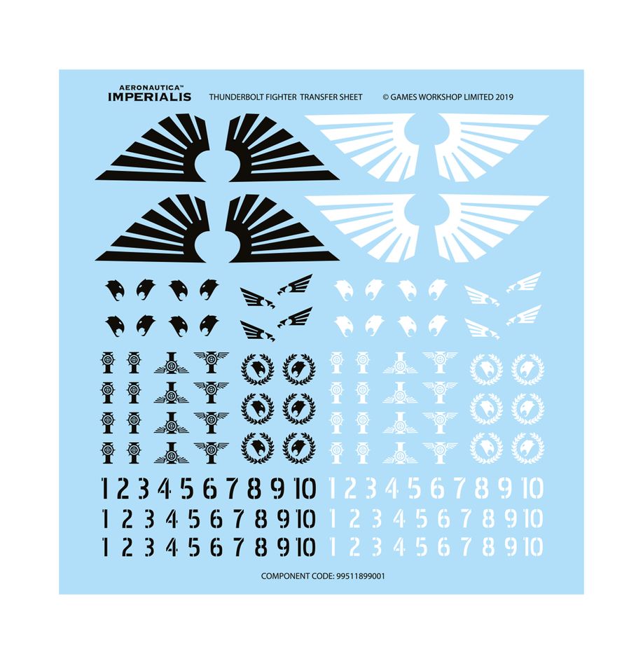 Games Workshop 03-32 - Legions Imperialis - Solar Auxilia: Thunderbolt Fighter Squadron
