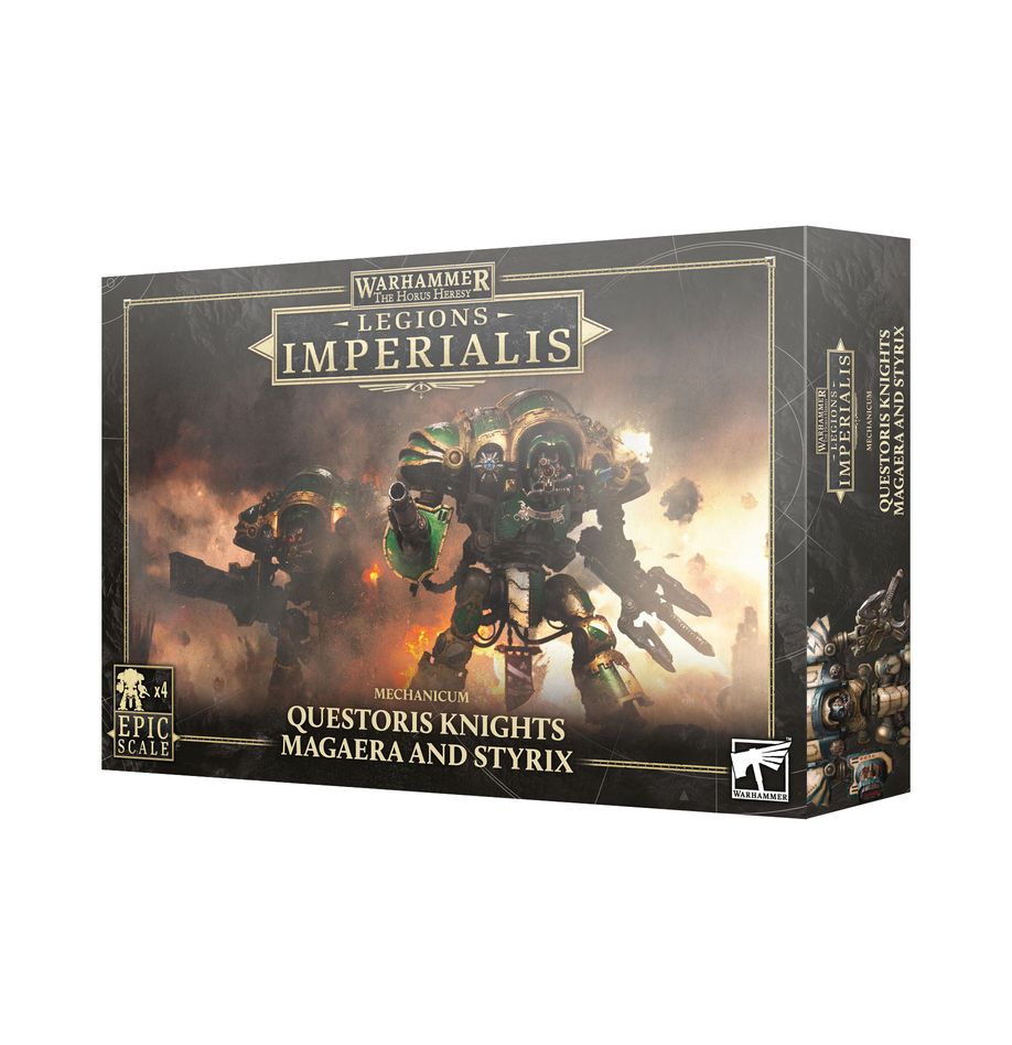 Games Workshop 03-88 - Legions Imperialis - Mechanicum: Questoris Knights Magaera and Styrix