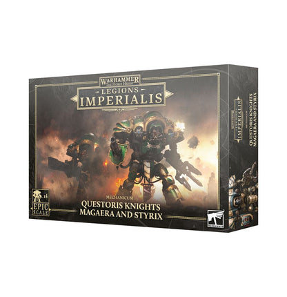 Games Workshop 03-88 - Legions Imperialis - Mechanicum: Questoris Knights Magaera and Styrix