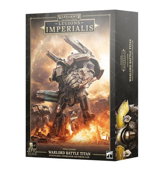 Games Workshop 03-21 - Legions Imperialis - Titan Legions: Warlord Titan with Plasma Annihilator