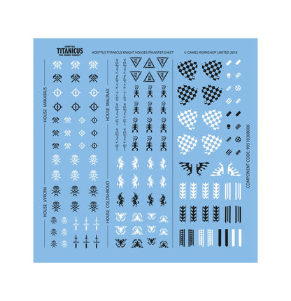 Games Workshop 03-28 - Legions Imperialis - Knight Households: Questoris Knights