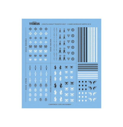 Games Workshop 03-30 - Legions Imperialis - Knight Households: Cerastus Knights Acheron & Castigator