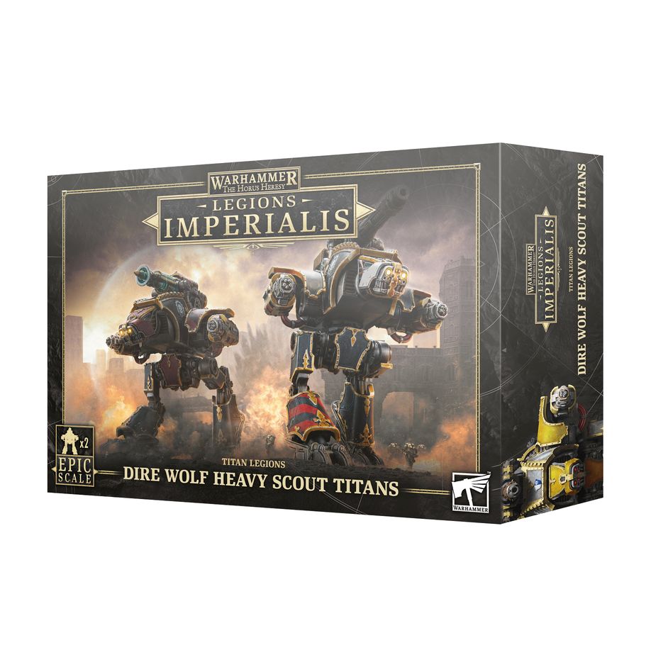 Games Workshop 03-44 - Legions Imperialis - Titan Legions: Dire Wolf Heavy Scout Titans