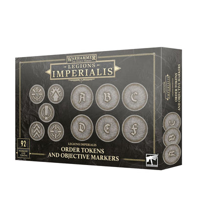 Games Workshop 03-85 - Legions Imperialis - Order Tokens and Objectives Markers