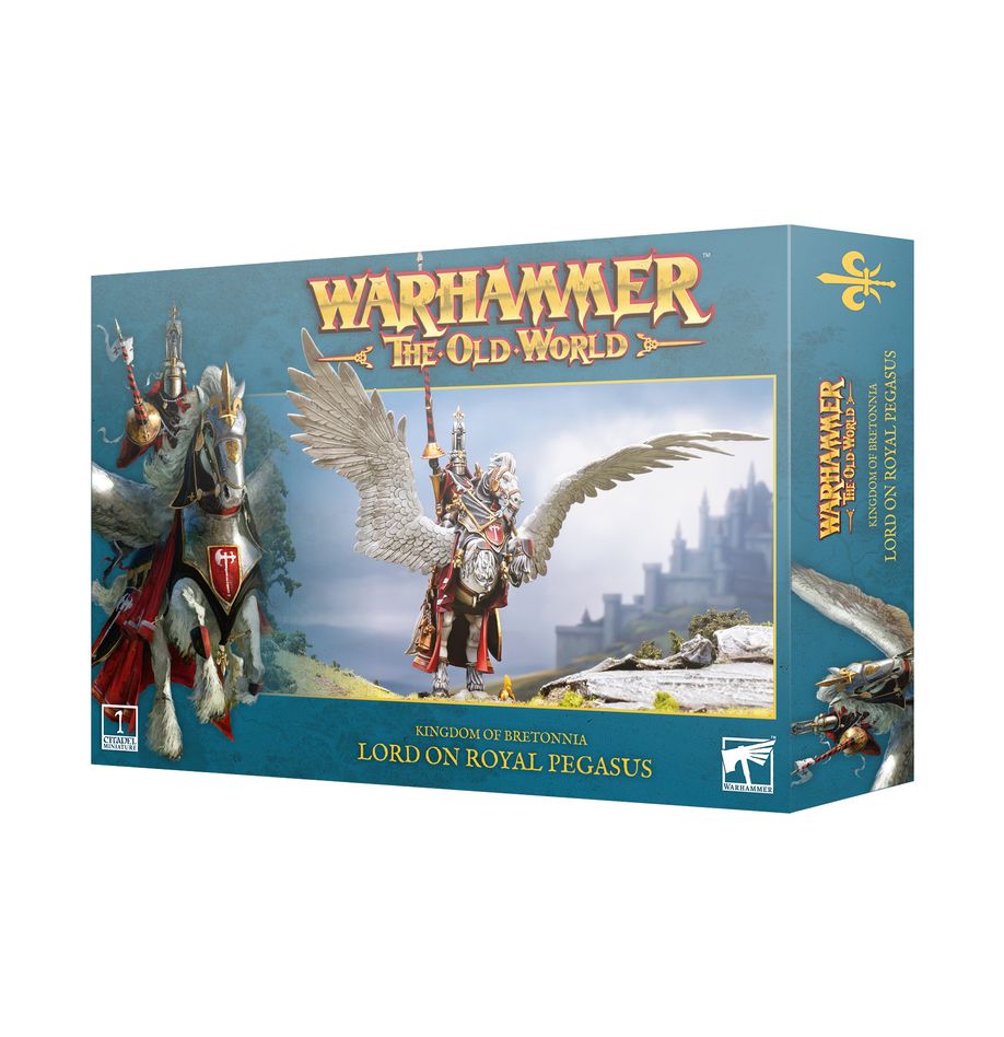 Games Workshop 06-10 - Warhammer: The Old World - Kingdom of Bretonnia: Lord On Royal Pegasus
