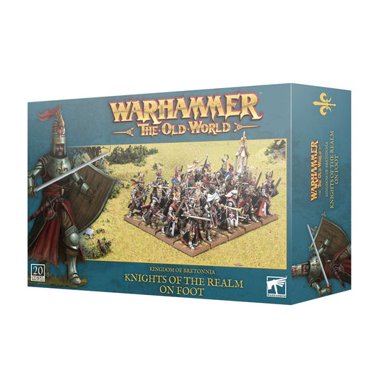 Games Workshop 06-08 - Warhammer: The Old World - Kingdom of Bretonnia: Knights of The Realm On Foot
