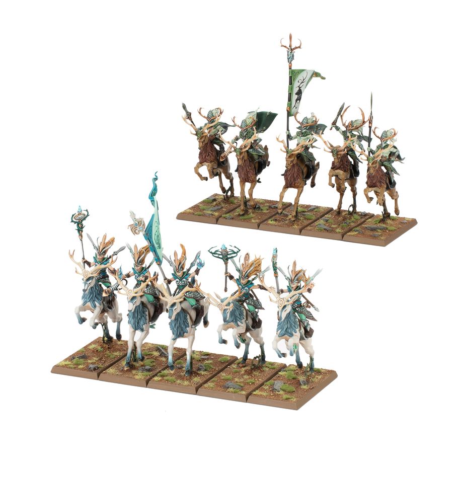 Games Workshop 13-109 - Warhammer: The Old World - Wood Elf Realms: Battalion