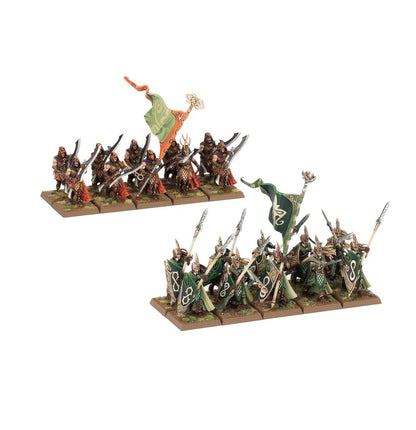 Games Workshop 13-109 - Warhammer: The Old World - Wood Elf Realms: Battalion