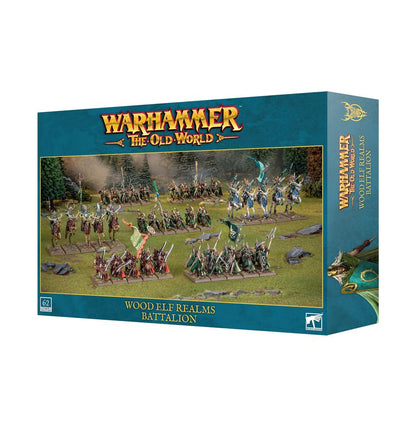 Games Workshop 13-109 - Warhammer: The Old World - Wood Elf Realms: Battalion