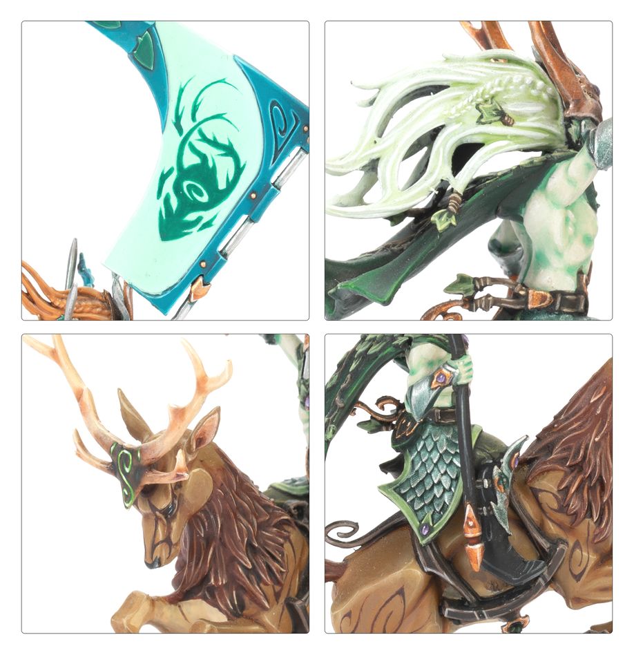 Games Workshop 13-109 - Warhammer: The Old World - Wood Elf Realms: Battalion