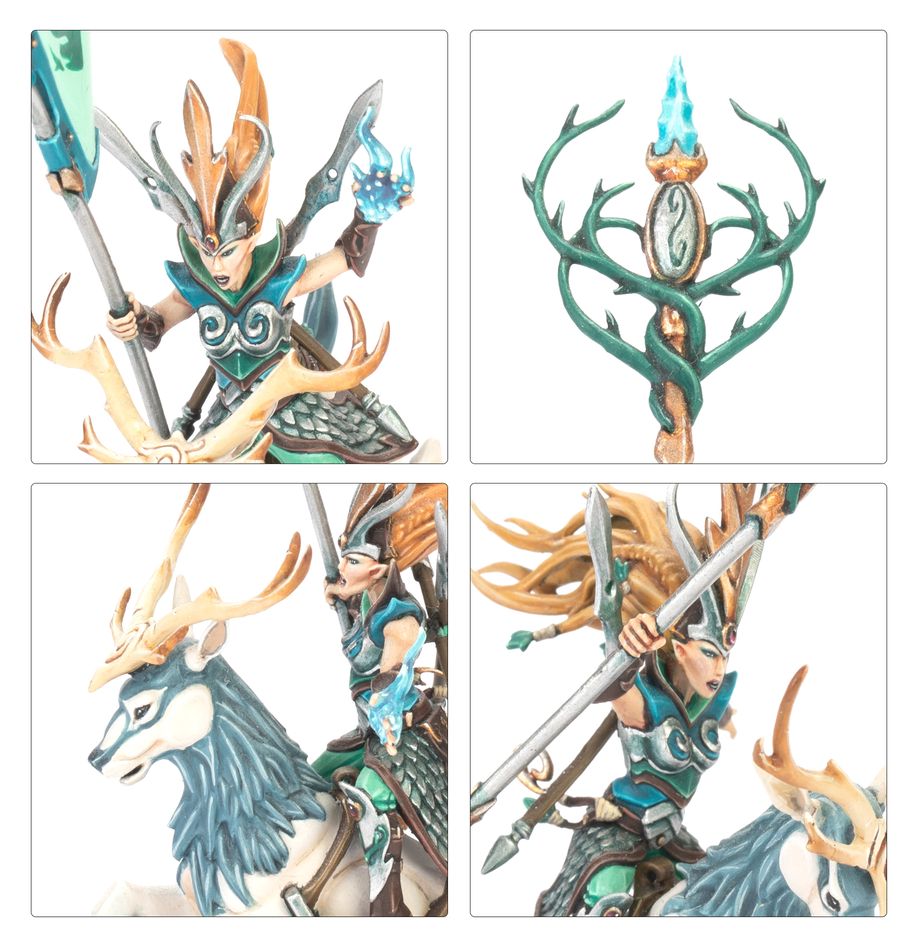 Games Workshop 13-109 - Warhammer: The Old World - Wood Elf Realms: Battalion