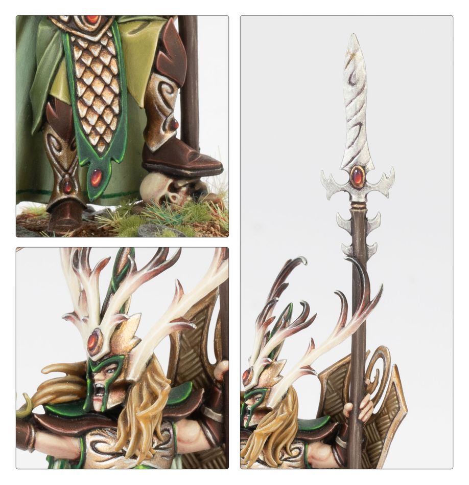 Games Workshop 13-108 - Warhammer: The Old World - Wood Elf Realms: Araloth, Lord of Talsyn