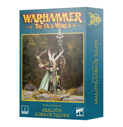 Games Workshop 13-108 - Warhammer: The Old World - Wood Elf Realms: Araloth, Lord of Talsyn