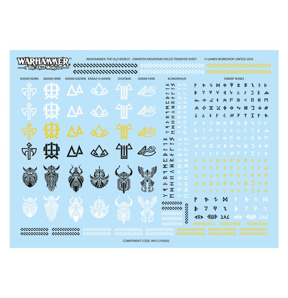 Games Workshop 10-10 - Warhammer: The Old World - Dwarfen Mountain Holds: Dwarf Hammerers