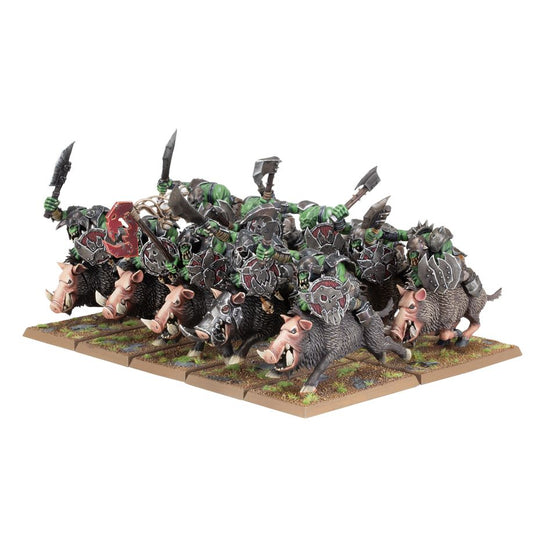 Games Workshop 09-06 - Warhammer: The Old World - Orc & Goblin Tribes: Orc Boar Boyz Mob