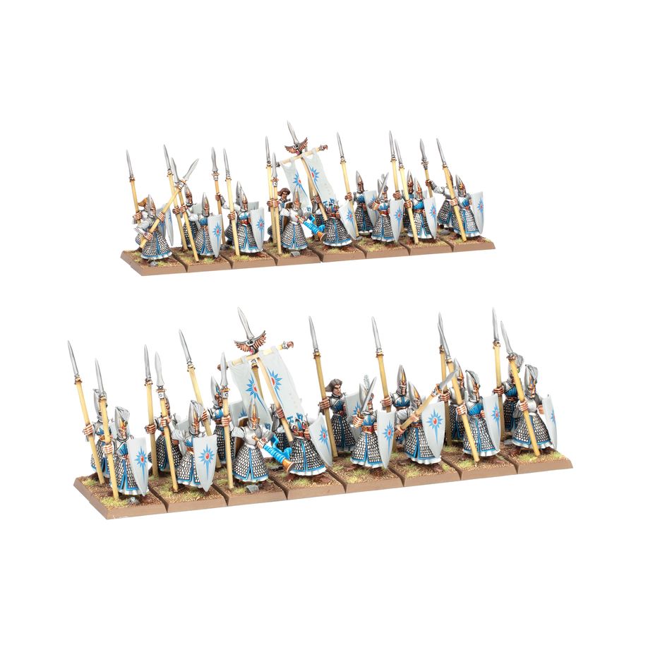 Games Workshop 13-15 - Warhammer: The Old World - High Elf Realms: Elven Spearmen