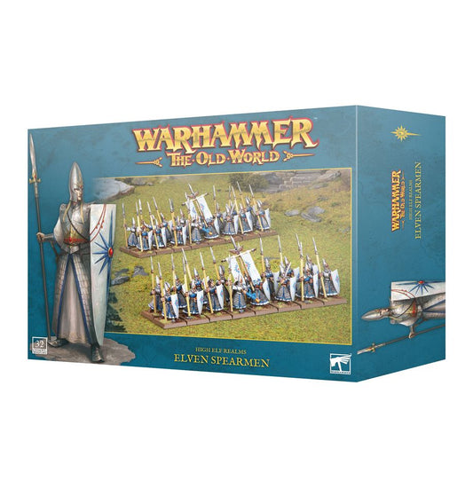 Games Workshop 13-15 - Warhammer: The Old World - High Elf Realms: Elven Spearmen