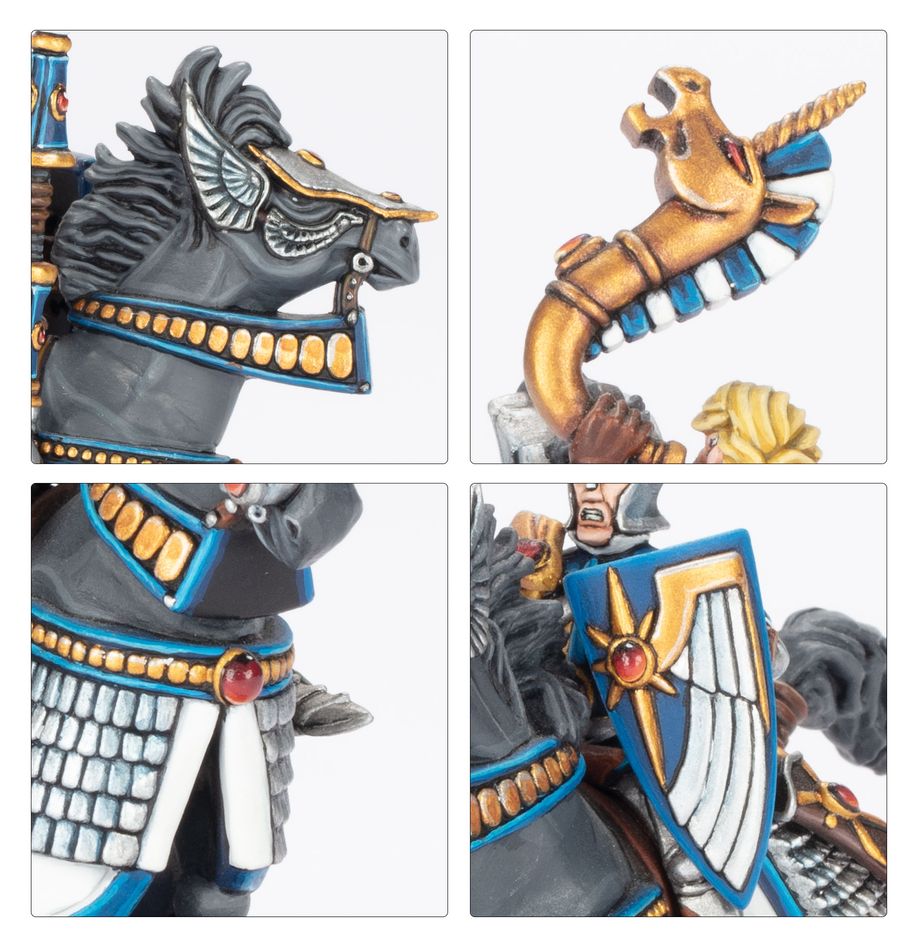 Games Workshop 13-10 - Warhammer: The Old World - High Elf Realms: Silver Helms