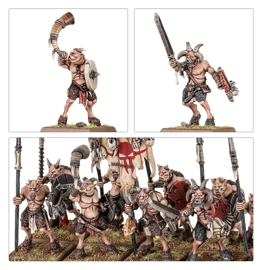 Games Workshop 08-110 - Warhammer: The Old World - Beastmen Brayherds: Battalion