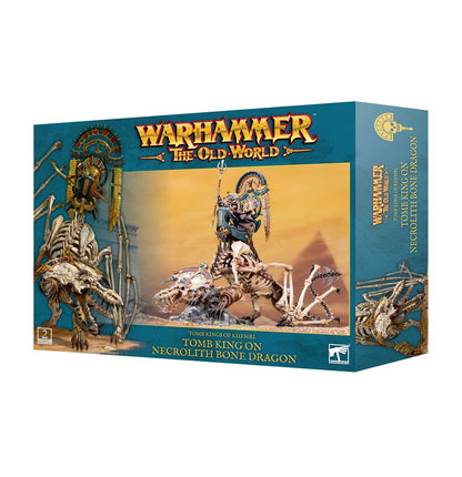 Games Workshop 07-08 - Warhammer: The Old World - Tomb Kings of Khemri: Tomb King On Necrolith Bone Dragon