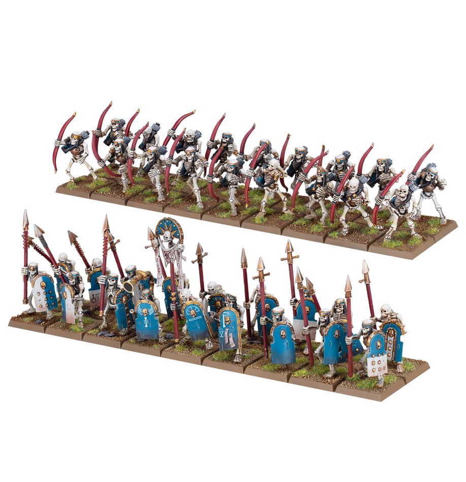 Games Workshop 07-09 - Warhammer: The Old World - Tomb Kings of Khemri: Skeleton Warriors