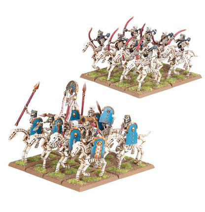 Games Workshop 07-10 - Warhammer: The Old World - Tomb Kings of Khemri: Skeleton Horsemen