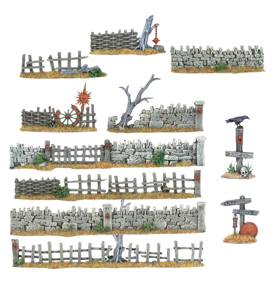 Games Workshop 05-14 - Warhammer: The Old World - Walls And Fences