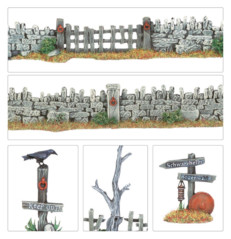 Games Workshop 05-14 - Warhammer: The Old World - Walls And Fences