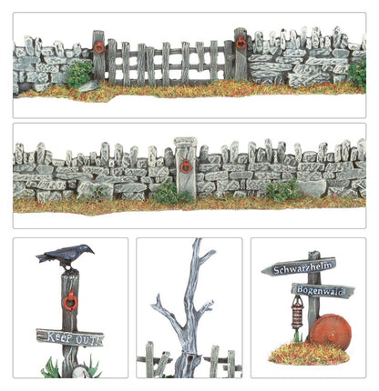 Games Workshop 05-14 - Warhammer: The Old World - Walls And Fences