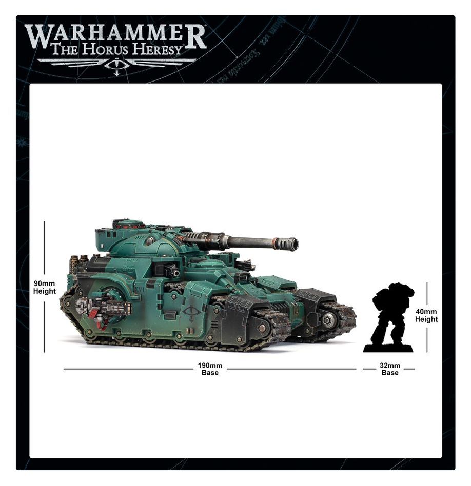 Games Workshop 31-20 - Horus Heresy - Legiones Astartes: Kratos Heavy Assault Tank