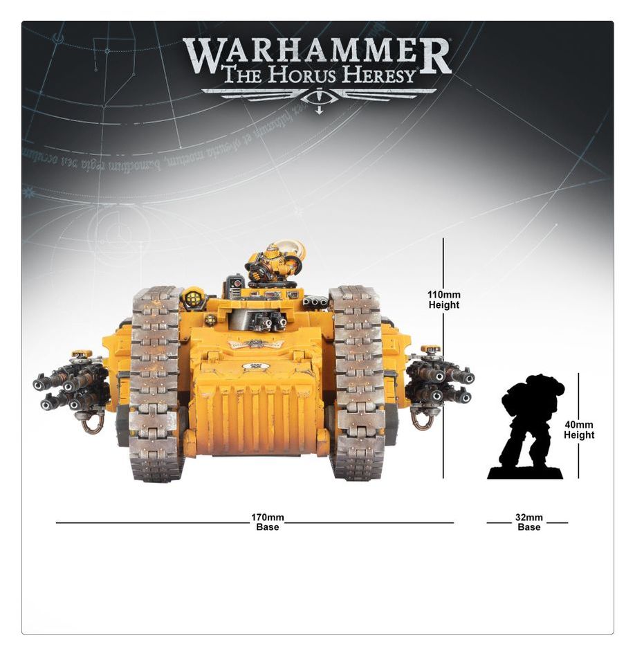 Games Workshop 31-35 - Horus Heresy - Legiones Astartes: Spartan Assault Tank
