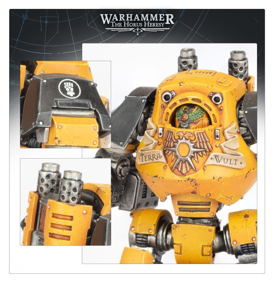 Games Workshop 31-25 - Horus Heresy - Legiones Astartes: Contemptor Dreadnought